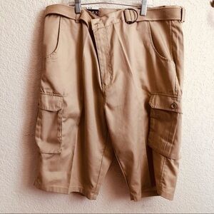 Galaxy Cargo shorts with belt